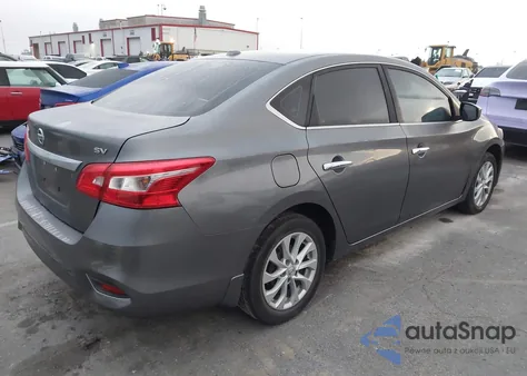 2018 Nissan Sentra Sv из США, поврежденный, VIN 3N1AB7AP1JY227467